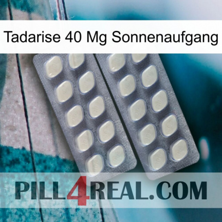 Tadarise 40 Mg Sunrise 07